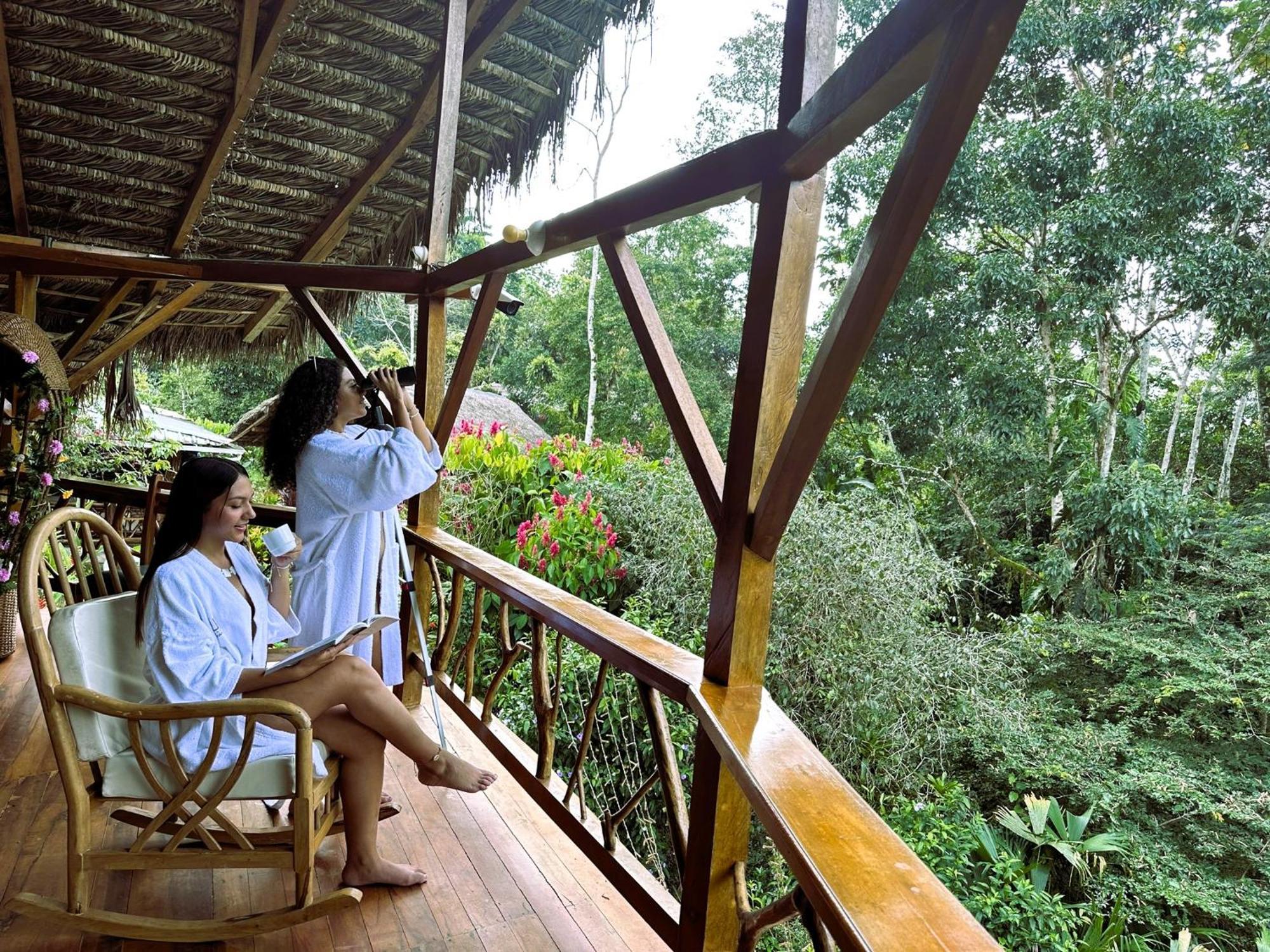 Suchipakari Amazon Eco -Lodge & Jungle Reserve Puerto Misahuallí エクステリア 写真